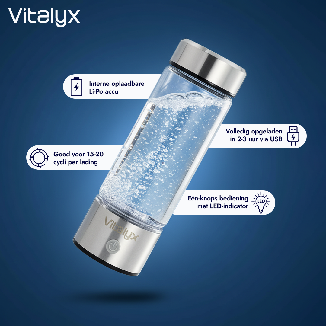 VitalYX Waterstof Waterfles™