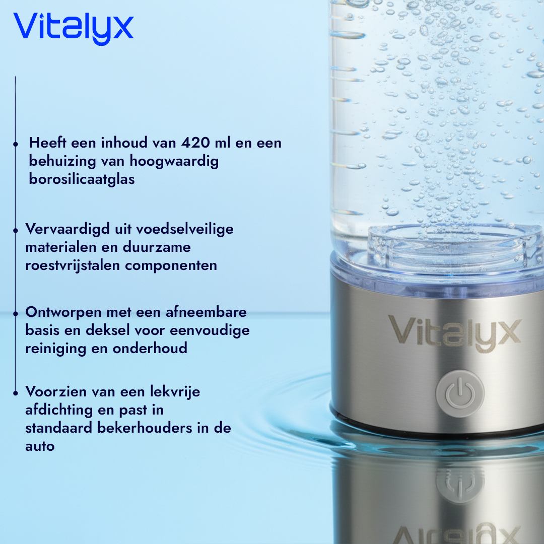 VitalYX Waterstof Waterfles™