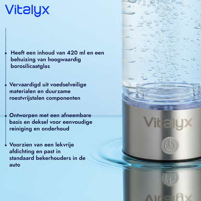 VitalYX Waterstof Waterfles™
