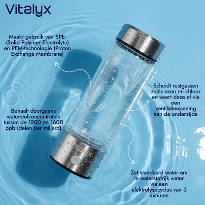 VitalYX Waterstof Waterfles™
